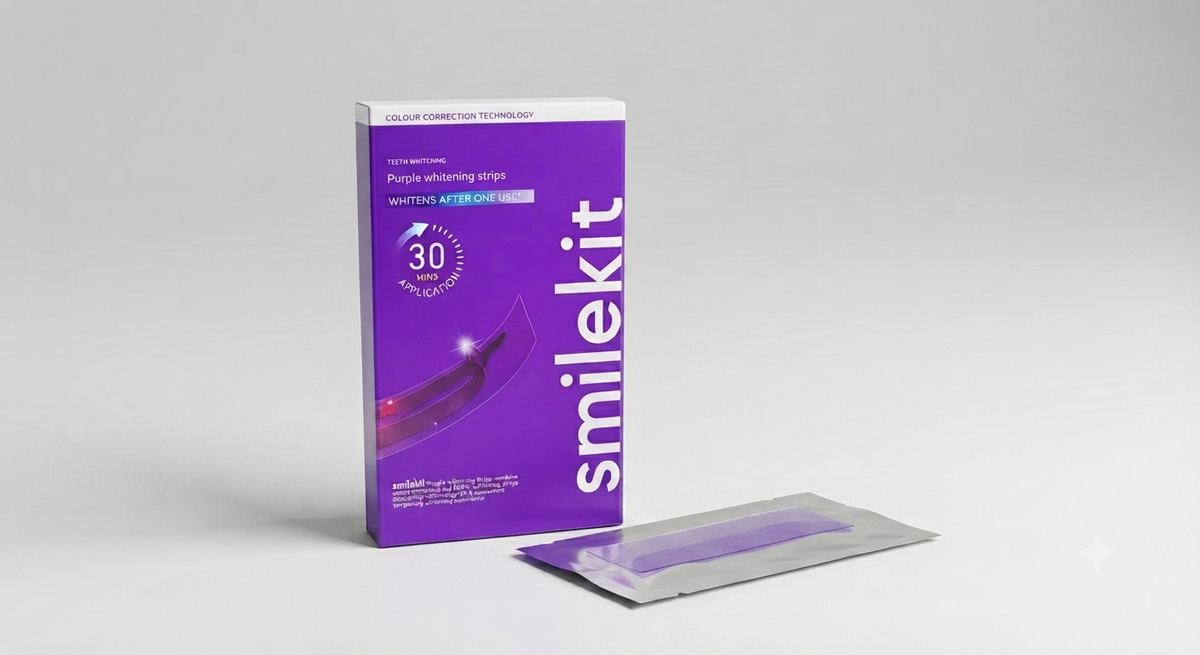 Quick-Press Pro Teeth Whitening Strips (7-Pack)